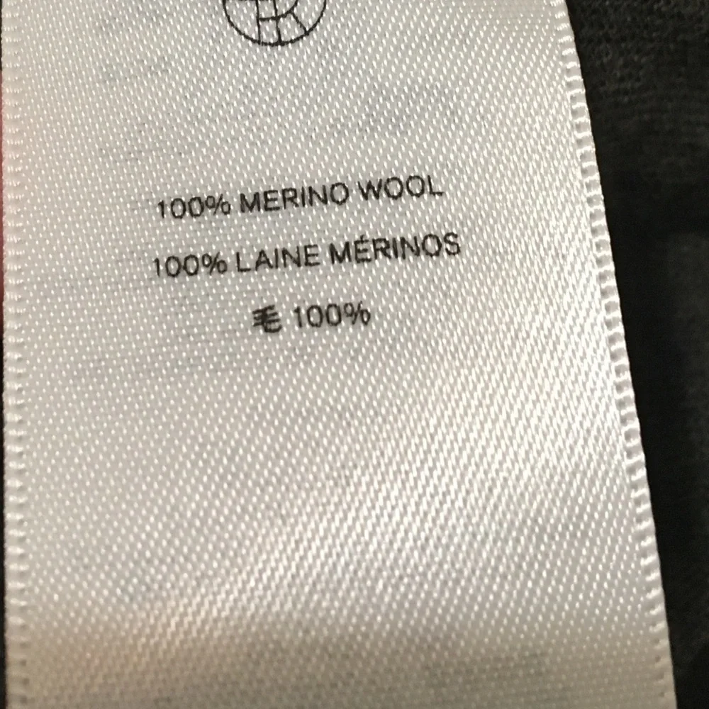 The Row 100% Merino Wool Vest Down Top Deep Moss s2. - Picture 13 of 16